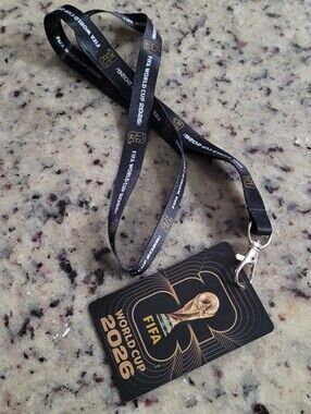 Fifa World Cup 2026 Lanyard With Badge